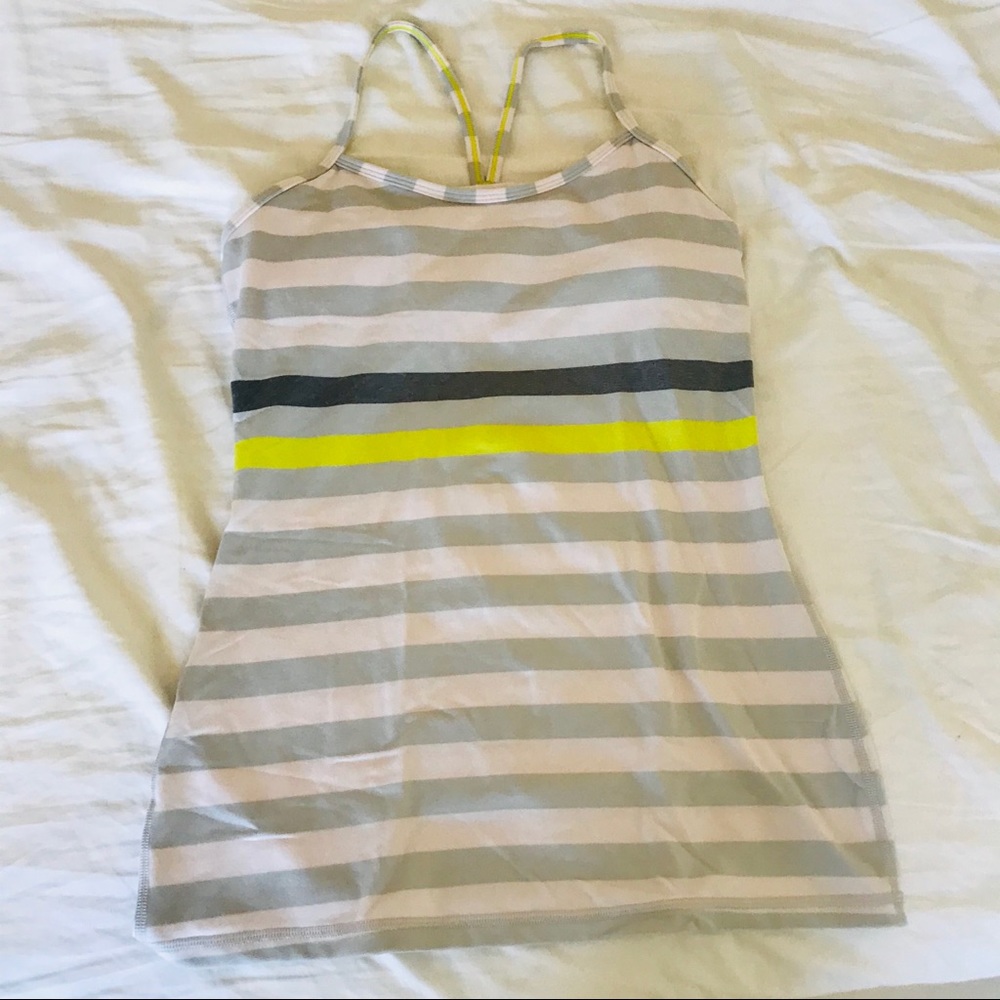 Lululemon Power Y tank in luon size 6
